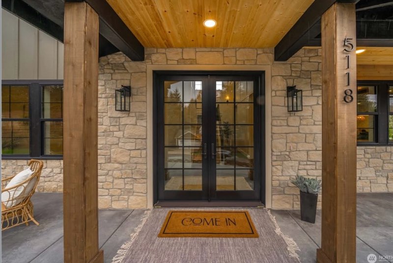 Stone Entryway